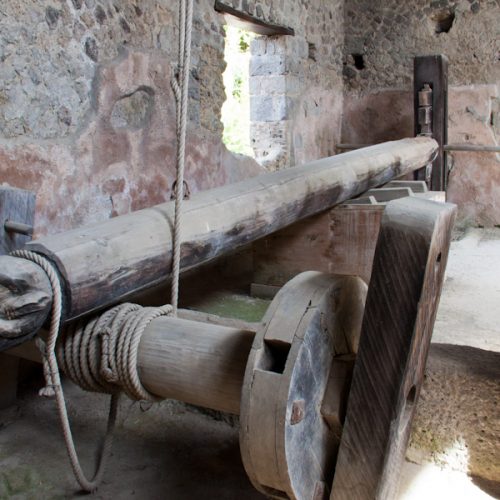 Grape Press at Villa of the Mysteries